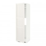 METOD выс шкаф д/холод или мороз, с дверц белый/Сэведаль белый 60x60x200 см