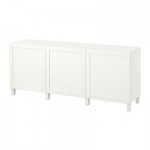 БЕСТО Комбинация для хранения с дверцами - Ханвикен белый БЕСТО Комбинация для хранения с дверцами - Ханвикен белый