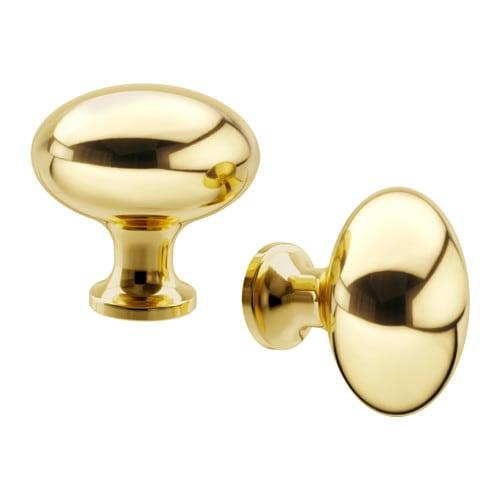 ЭНЕРИДА Ручка мебельная - желтая медь ЭНЕРИДА Ручка мебельная - желтая медь