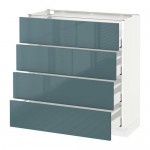 METOD/MAXIMERA напольн шкаф 4 фронт панели/4 ящика METOD/MAXIMERA напольн шкаф 4 фронт панели/4 ящика