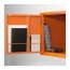 LIXHULT шкаф металлический/оранжевый