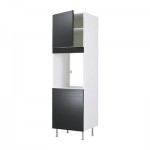 ФАКТУМ Высок шкаф для дух с дверью/3 ящ - Абстракт черный ФАКТУМ Высок шкаф для дух с дверью/3 ящ - Абстракт черный