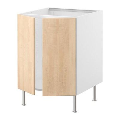 ФАКТУМ Напольн шкаф д раковины+2 двери - Нексус березовый шпон, 60 см ФАКТУМ Напольн шкаф д раковины+2 двери - Нексус березовый шпон, 60 см