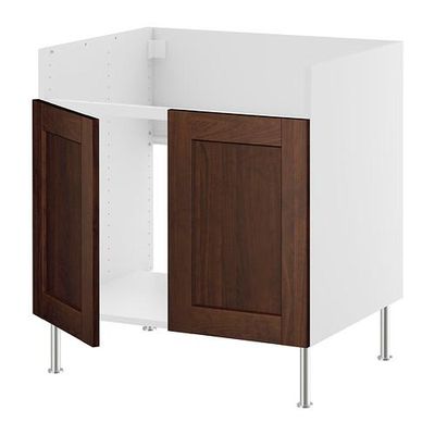 ФАКТУМ Напольн шкаф д двойн мойки ДУМШЁ - Роккхаммар коричневый ФАКТУМ Напольн шкаф д двойн мойки ДУМШЁ - Роккхаммар коричневый