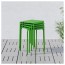 ВЭДДО Садовый табурет - зеленый