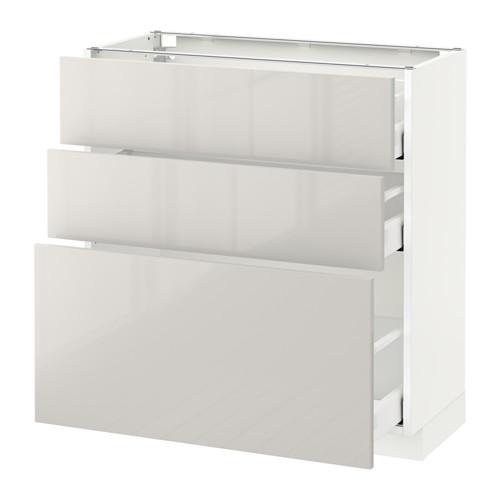 METOD/MAXIMERA напольный шкаф с 3 ящиками METOD/MAXIMERA напольный шкаф с 3 ящиками