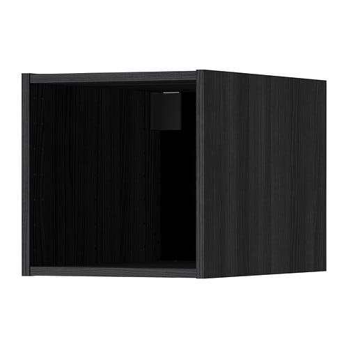 МЕТОД Верхний шкаф - под дерево черный МЕТОД Верхний шкаф - под дерево черный