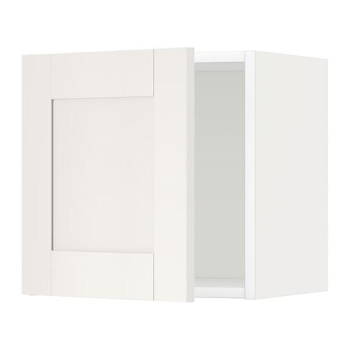 МЕТОД Шкаф навесной - белый, Сэведаль белый, 40x40 см