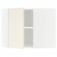 МЕТОД Угловой навесной шкаф с полками - белый, Хитарп белый с оттенком, 68x60 см