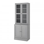 HAVSTA комбинация для хранения с сткл двр