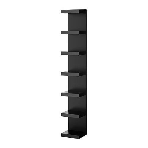 Lakk Shelf Module Hinged Black 603 795 03 Reviews Where To - Small Wall Hung Shelving Unit