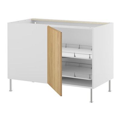 ФАКТУМ Угловой напол шкаф с выдвижн секц - Норье дуб ФАКТУМ Угловой напол шкаф с выдвижн секц - Норье дуб