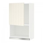 МЕТОД Навесной шкаф для СВЧ-печи - 60x100 см, Хитарп белый с оттенком, белый