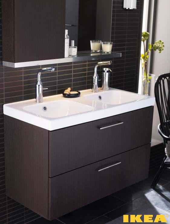 Интерьер ванной комнаты ИКЕА