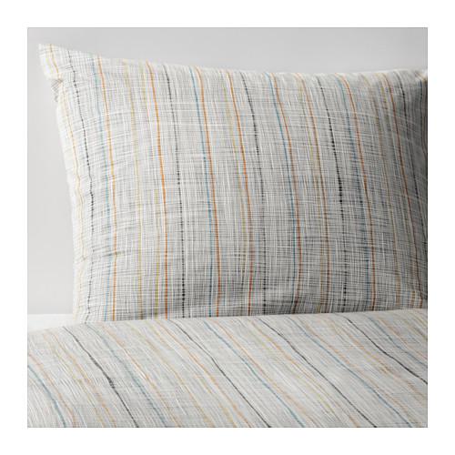 ВОРЭРТ Пододеяльник и 2 наволочки - 200x200/50x70 см