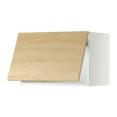 МЕТОД Горизонтальный навесной шкаф - 60x40 см, Тингсрид под березу, белый