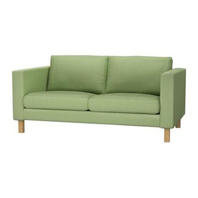 New in Box IKEA Karlstad Add-on Chaise Longue Slipcover Korndal Green Cover 