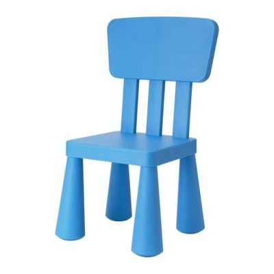МАММУТ Детский стул - синий