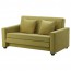 БИГДЕО Диван-кровать 2-местный - Эсмо зеленый, Эсмо зеленый