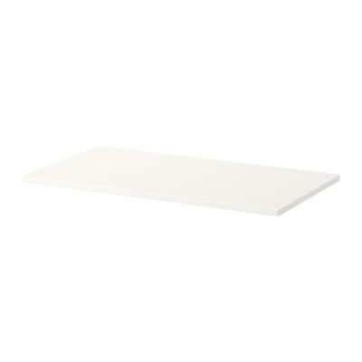 ХИССМОН Столешница - белый, 120x60 см