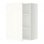 METOD шкаф навесной с полкой белый/Хэггеби белый 60x38.6x80 cm