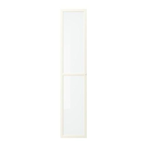 ОКСБЕРГ Стеклянная дверь - белый