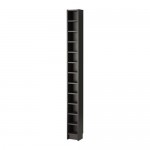 ГНЕДБИ Стеллаж - черно-коричневый