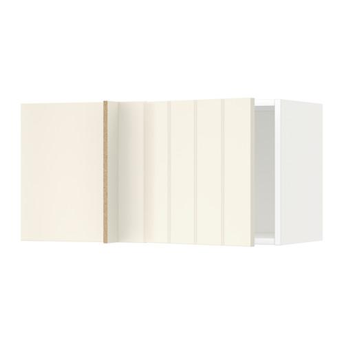 МЕТОД Шкаф навесной угловой - белый, Хитарп белый с оттенком МЕТОД Шкаф навесной угловой - белый, Хитарп белый с оттенком