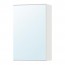 LILLÅNGEN зеркальный шкаф с 1 дверцей белый 40x21x64 cm