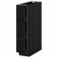МЕТОД Напольный шкаф с полками - под дерево черный, Тингсрид под дерево черный, 20x60 см