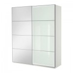 ПАКС Гардероб с раздвижными дверьми - белый, 200x66x236 см ПАКС Гардероб с раздвижными дверьми - белый, 200x66x236 см