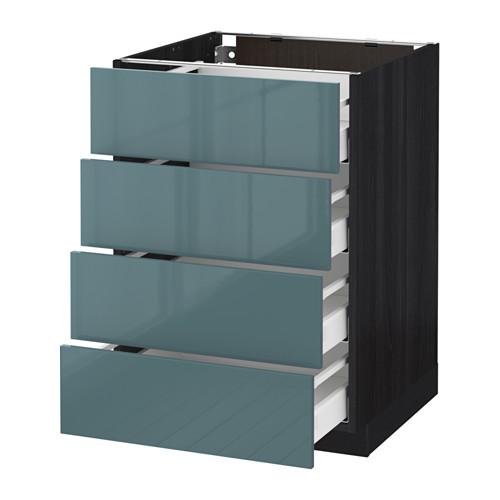 METOD/MAXIMERA напольн шкаф 4 фронт панели/4 ящика METOD/MAXIMERA напольн шкаф 4 фронт панели/4 ящика