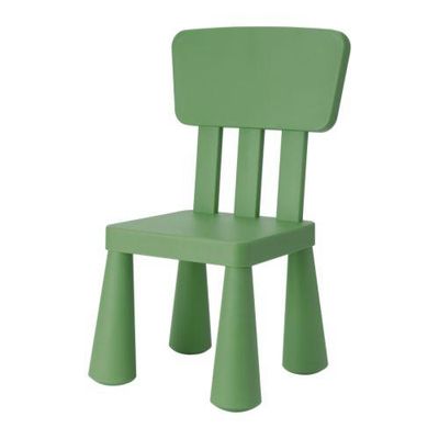 МАММУТ Детский стул - темно-зеленый