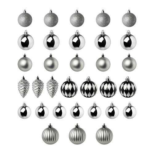 ВИНТЕР 2018 Набор елочных шаров, 32 шт.