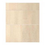 НЕКСУС Фронтальная панель ящика,3 штуки - березовый шпон, 80x70 см