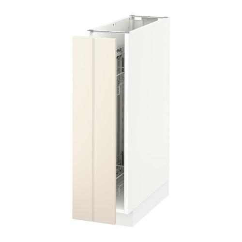 МЕТОД Напол шкаф/выдв внутр элем - Хитарп белый с оттенком, белый