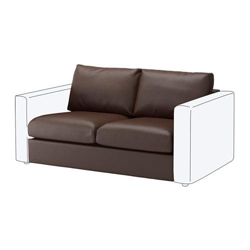 ВИМЛЕ 2-местная секция - Фарста темно-коричневый ВИМЛЕ 2-местная секция - Фарста темно-коричневый