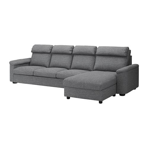 LIDHULT 4-местный диван серый