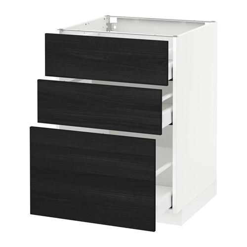 METOD/MAXIMERA напольный шкаф с 3 ящиками METOD/MAXIMERA напольный шкаф с 3 ящиками