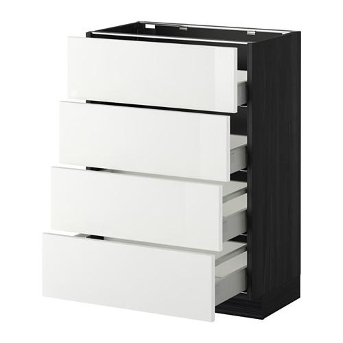 METOD напольн шкаф 4 фронт панели/4 ящика METOD напольн шкаф 4 фронт панели/4 ящика