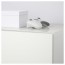 БЕСТО Комб для хран с дверц/ящ - белый/Сельсвикен глянцевый/белый, направляющие ящика,нажимные
