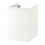 ГОДМОРГОН Шкаф - глянцевый белый