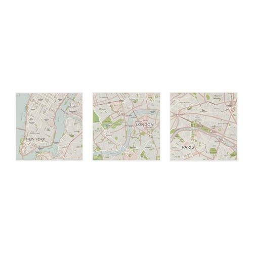 БЬЁРНАМО Постер, 3 шт