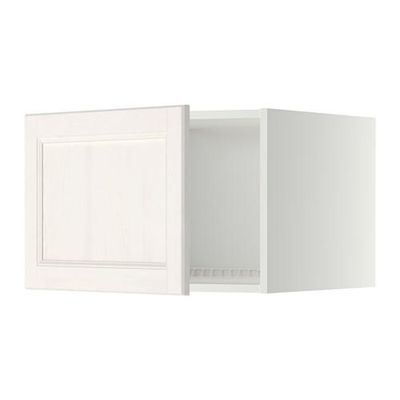 МЕТОД Верх шкаф на холодильн/морозильн - 60x40 см, Лаксарби белый, белый