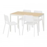 МЕЛЬТОРП / ТЕОДОРЕС Стол и 4 стула