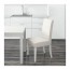 HENRIKSDAL стул белый/Грэсбу белый 51x58x97 cm