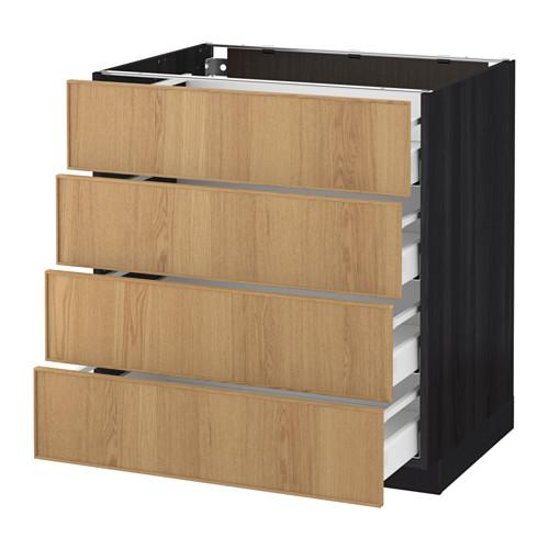 METOD/MAXIMERA напольн шкаф 4 фронт панели/4 ящика METOD/MAXIMERA напольн шкаф 4 фронт панели/4 ящика