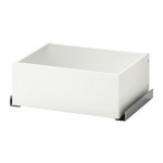 KOMPLEMENT ящик белый 42.8x34.1x16 cm