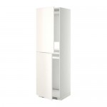 МЕТОД Высок шкаф д холодильн/мороз - белый, Веддинге белый, 60x60x200 см
