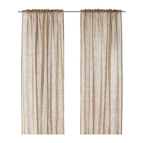 АРЬЯ Гардины, 1 пара - бежевый